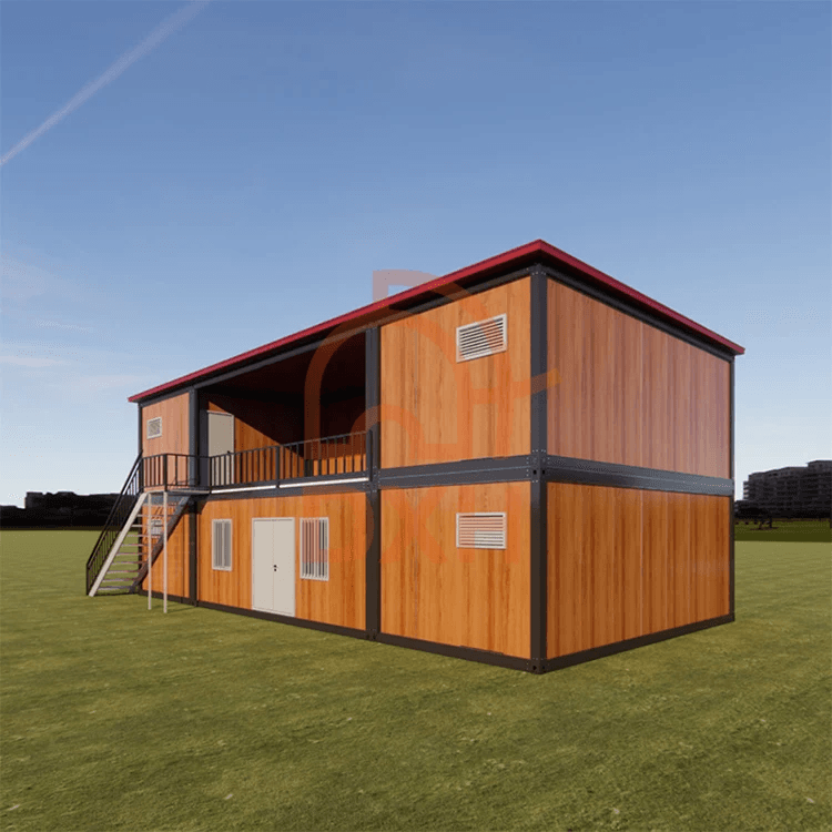Prefab Container Homes Warehouse with EPS Sandwich Panel Earthquake Proof 5