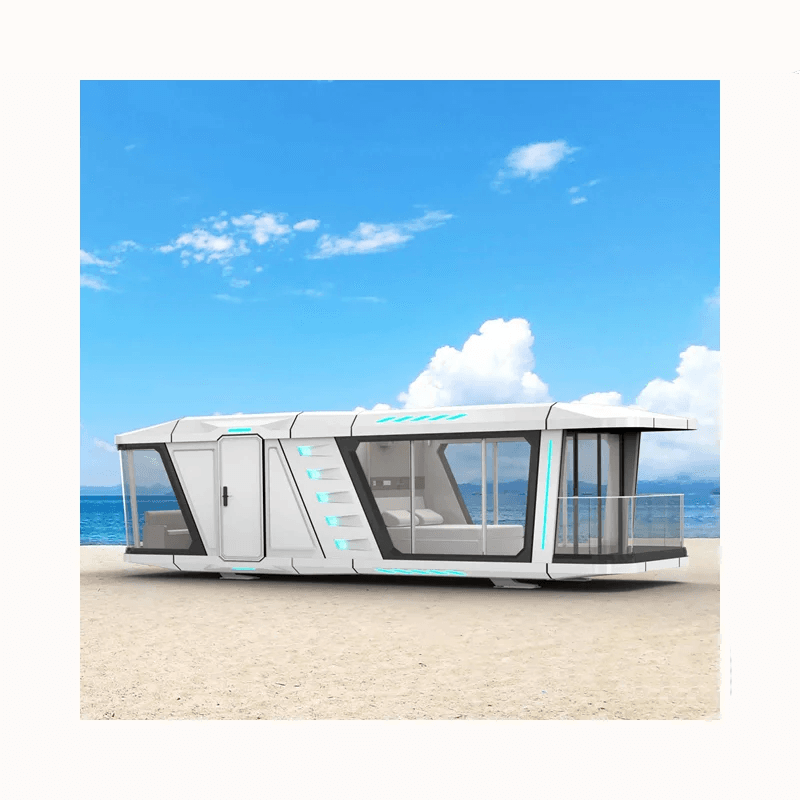 Beach Hotel Homestay Prefabricated Container House,Space Module,Apple Cabin For Living And Working 3