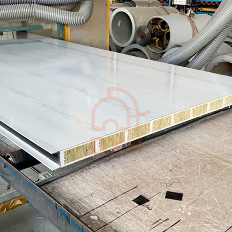 Machine-made Glass Magnesium Rock Wool Sandwich Panel