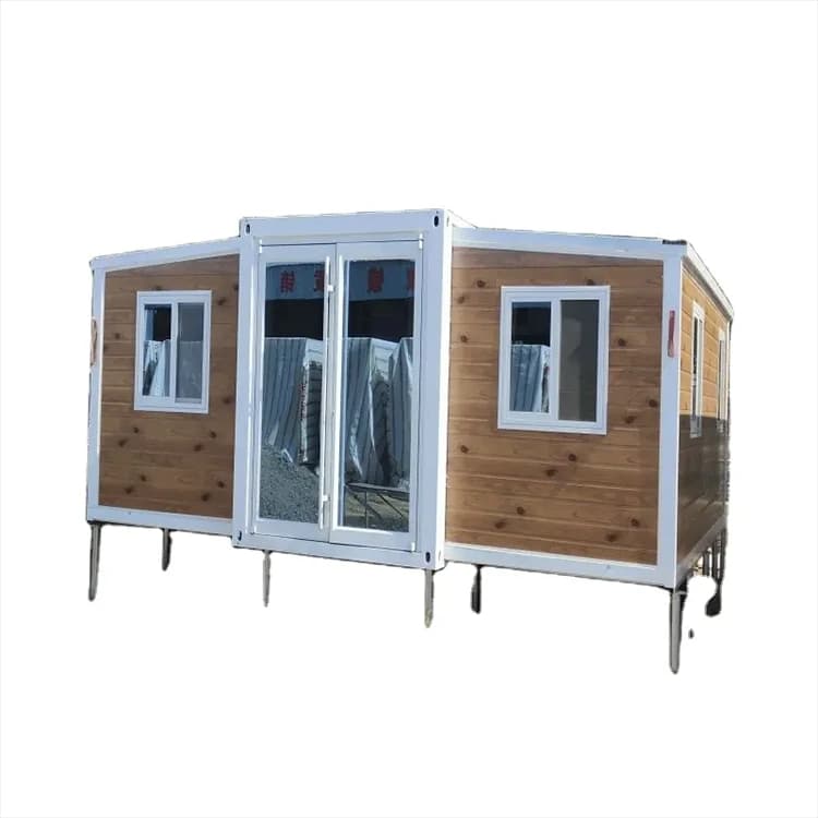Factory Customized Prefab 3 In 1 Expandable Portable Moving Container Home Prefabricated Container House Foldable 1