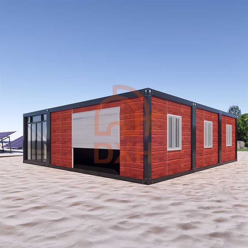 A container house office with storage 4