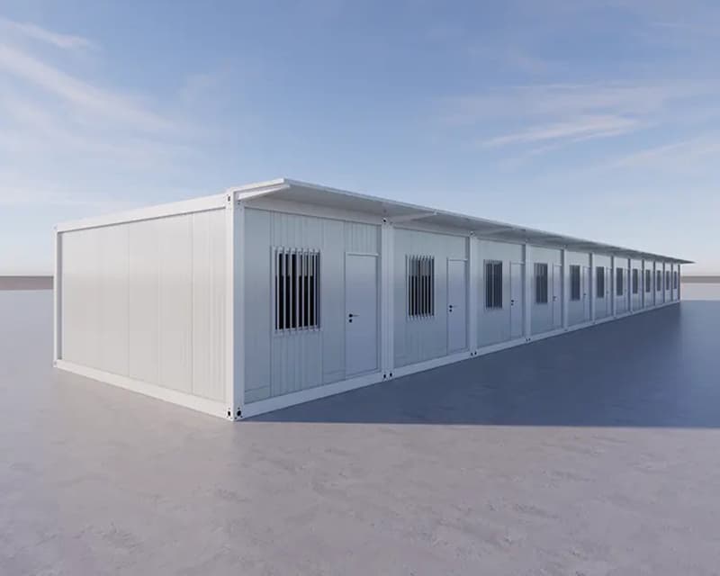 2 story prefab student dormitory 4