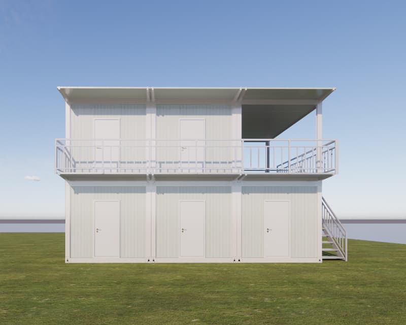 Customized detachable container house make into office 3