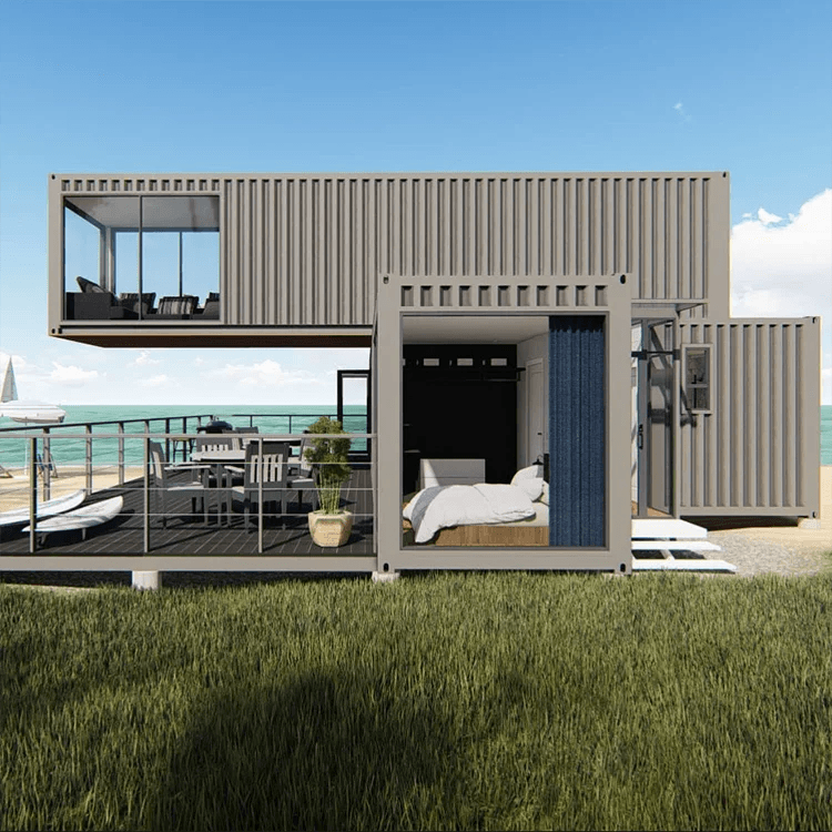 Spacious 4-Bedroom Luxury Prefab Container Home: Custom-made & Shipped Directly! 6