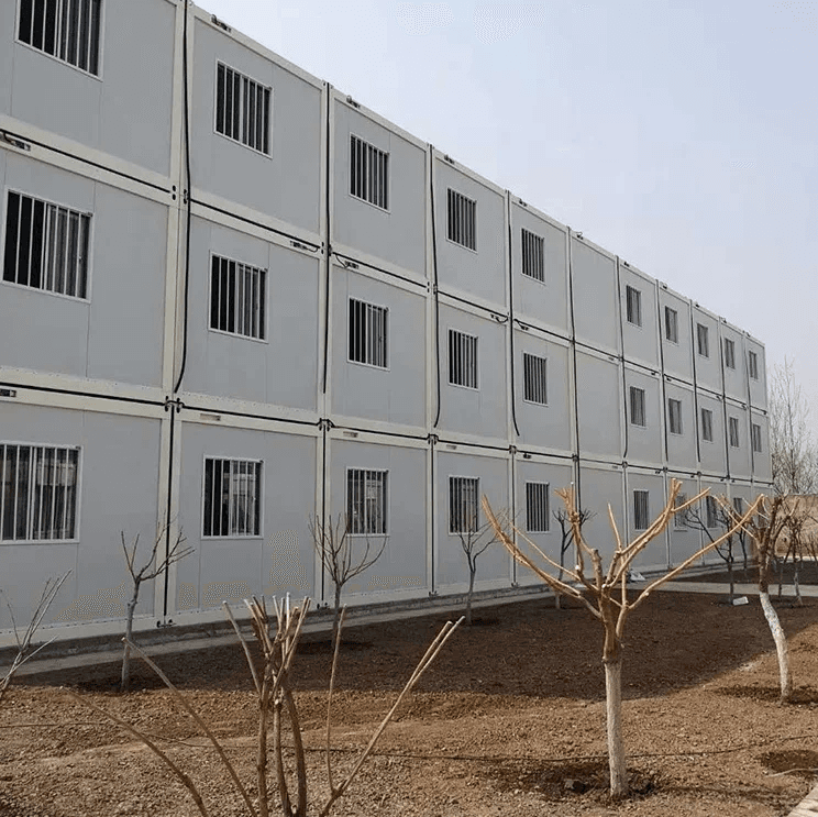 Efficient and Spacious: Two-Storey Steel Frame Prefab House for Labour Camps and Dormitories 4