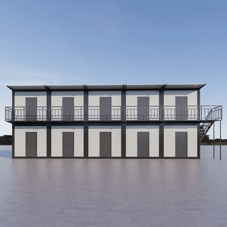 Affordable 2-Story Portable Container House - Easy-to-Assemble Prefab Homes (20/40 ft) 3
