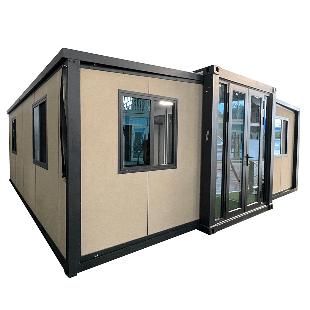 20ft Expandable Container House Customizable China High Quality  Light Luxury 2 Bedroom 1 Bathroom 1 Kitchen 2
