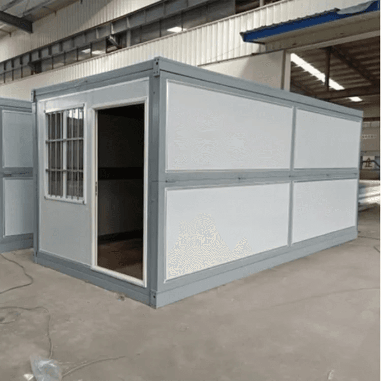 Manufacturer Custom Folding Container Prefab House Hurricane Resistance Fold Up Prefabricated Home Hut With Toilet 6
