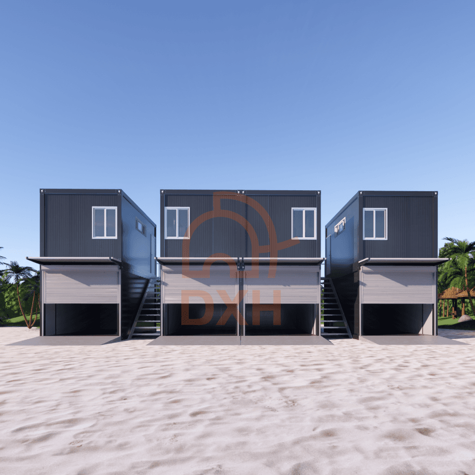 Instantly Build Your Outdoor Garage with a Container House 1