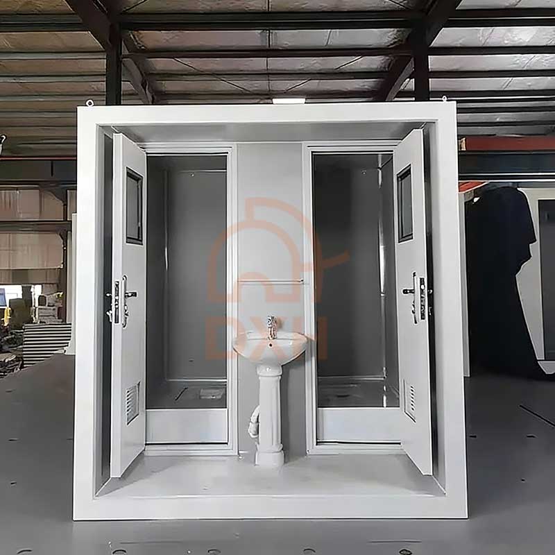 Prefab Portable Double Toilet Block