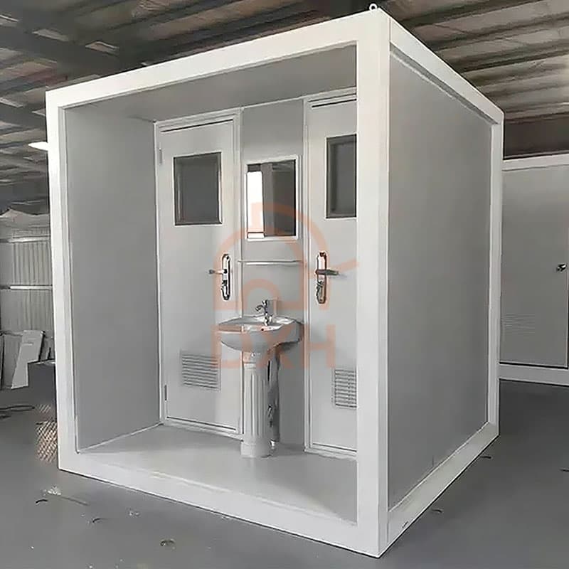 Prefab Portable Double Toilet Cabin