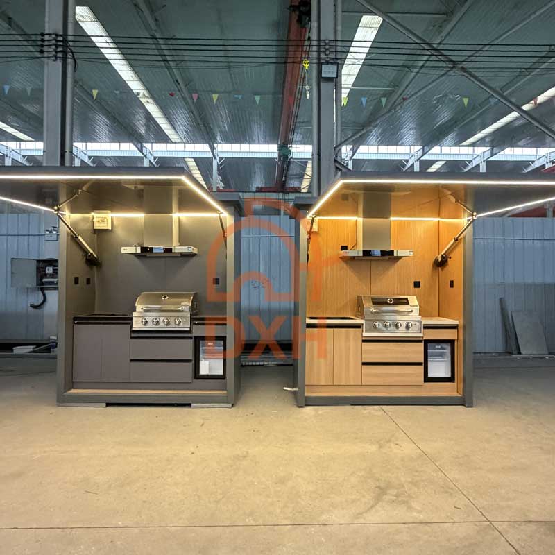 Modular Mobile Outdoor Kitchen Unit