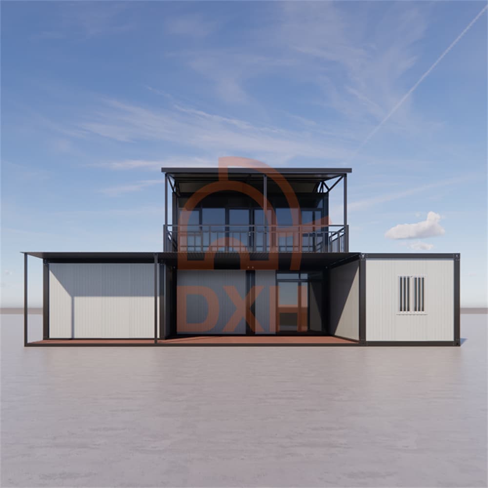 Introducing the Garage Included Container House: Innovative Design, All-in-One Solution 3