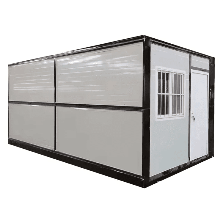 Factory Customized 20ft 40ft Folding Living Prefab Homes Stackable Foldable Prefabricated Container House
