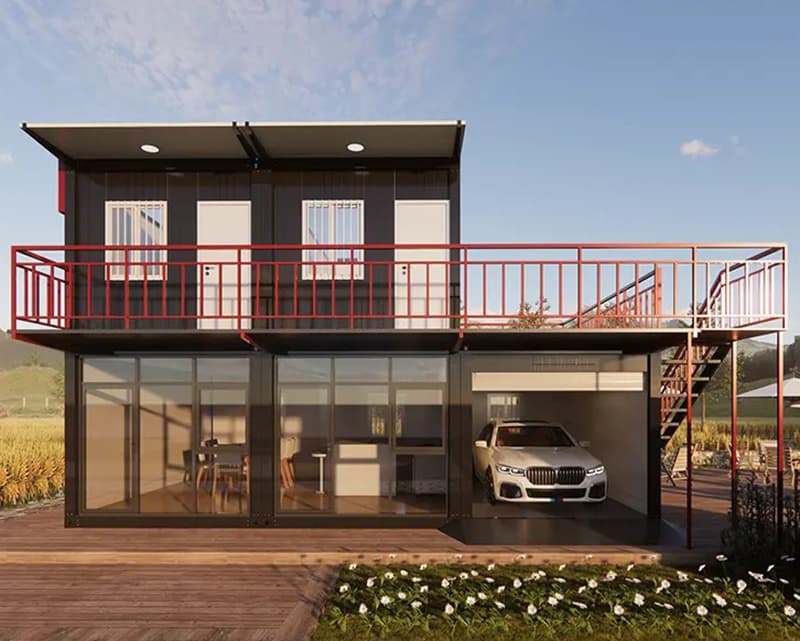 Economic prefab motel 2