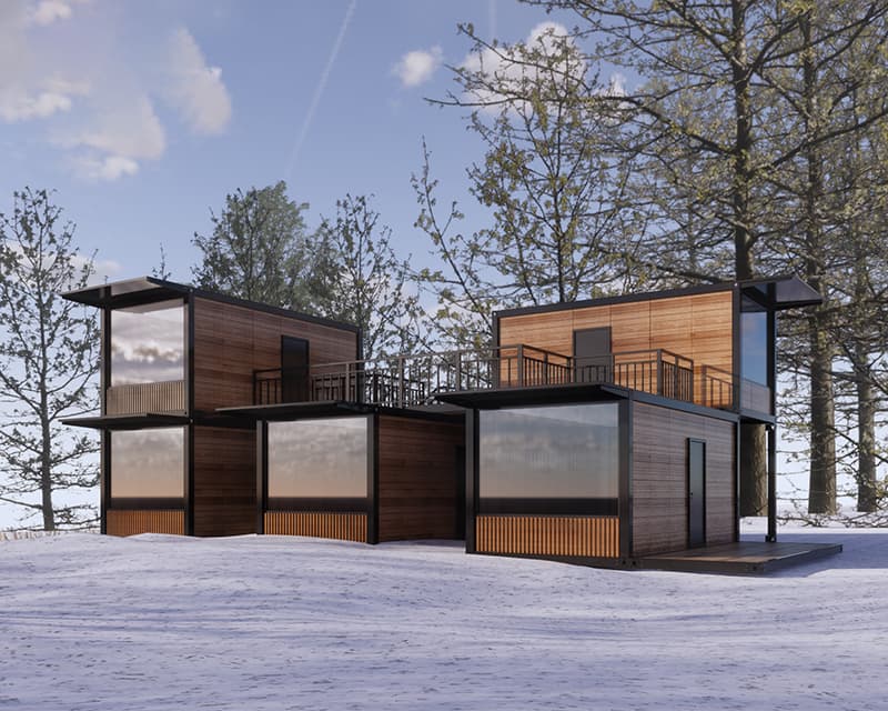 Prefab Stylish Cottage