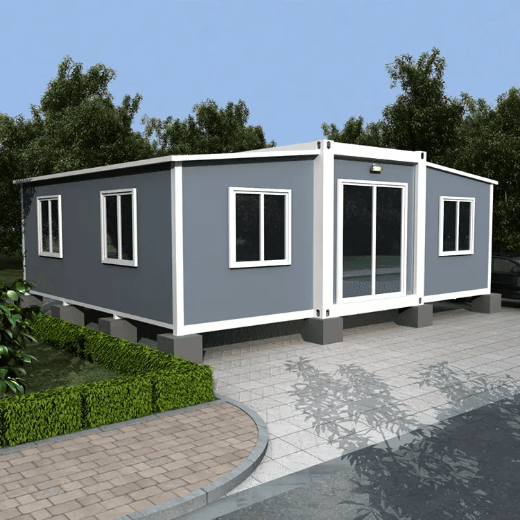 Manufacturer Custom 40 Ft Easy Assemble Prefabricated Portable Foldable Container House Folding Expandable Cheap Prefab Home