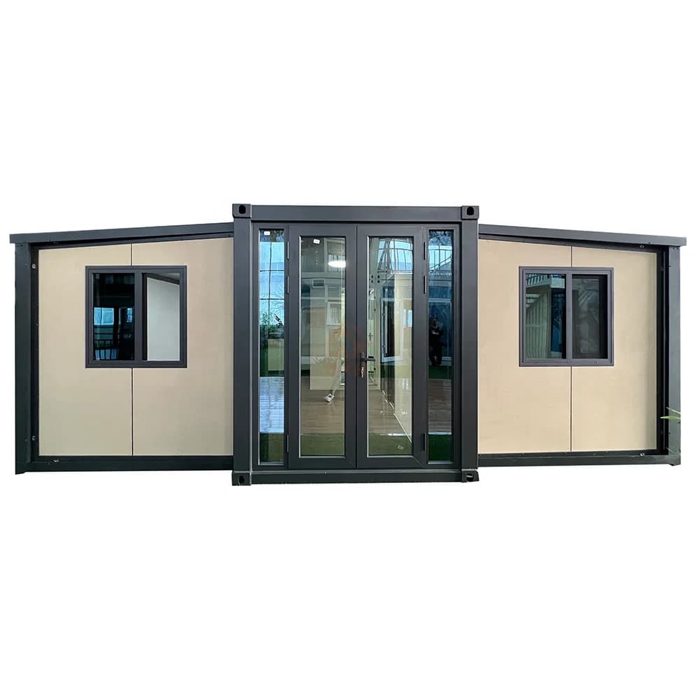 20ft Expandable Container House Customizable China High Quality  Light Luxury 2 Bedroom 1 Bathroom 1 Kitchen 1