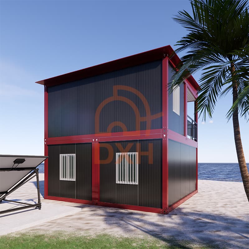A large container house with terrace for 2-4 people 4