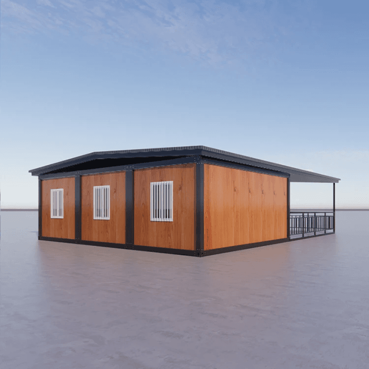 Suitable for amusement parks. Made Modern Prefabricated Flatpack Cheap Tiny House Easy Assemble Prefab Container House Prefabricated Shop 5