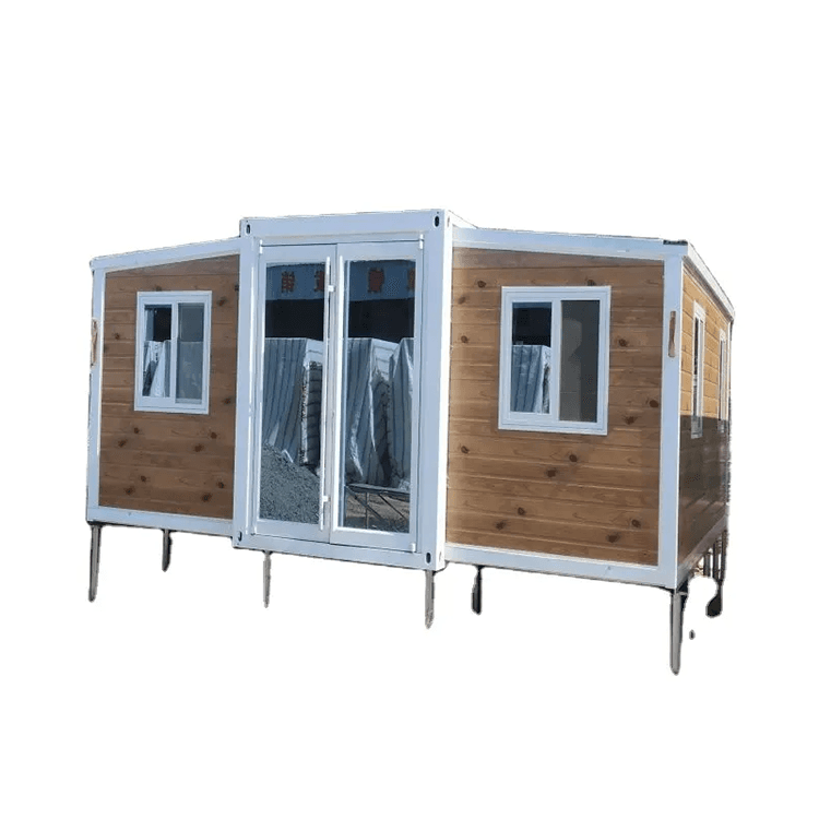 Factory Customized Prefab 3 In 1 Expandable Portable Moving Container Home Prefabricated Container House Foldable