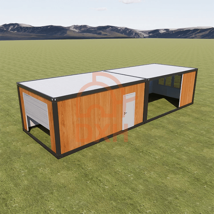 Easy Assemble 40ft Prefab Flat Pack House - Customizable, Movable, Insulated Container Home 2