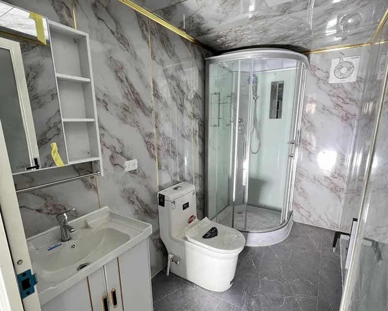 2 bedroom 20ft expandable house 6