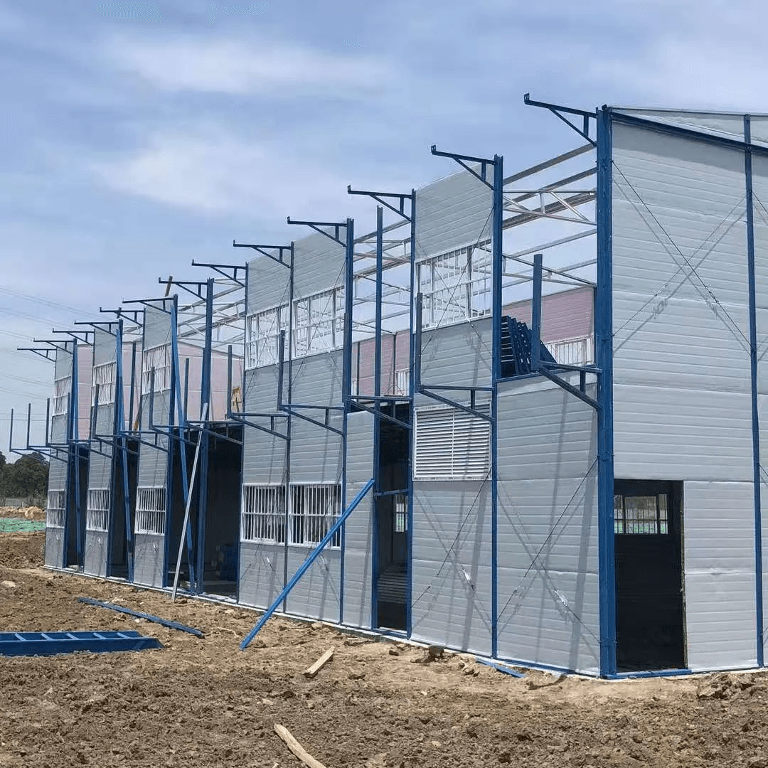 Efficient and Portable Temporary Prefabricated Housing Solution - New T Type Prefab House 3
