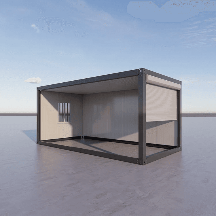 China Factory Cheap Prefab Flatpack Container House Prefabricated Flat Pack Living Container Home Garage 4
