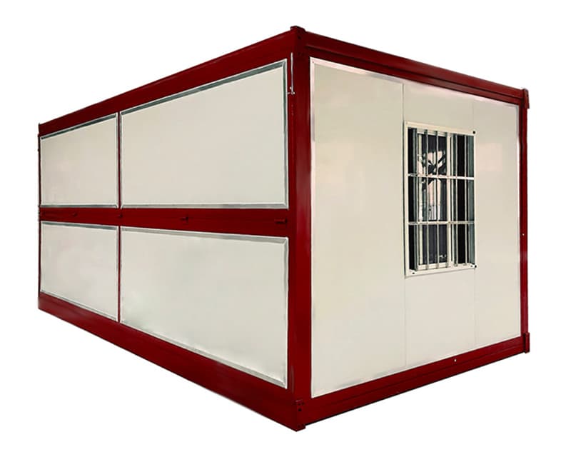 Hot Selling prefab house 20ft Folding Container House 4