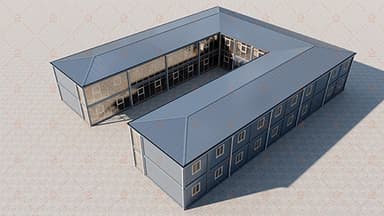 Case Study: Innovative Modular Steel Building for Modern Workspaces 2