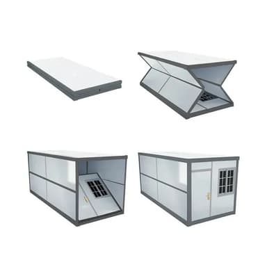 Rapid Assembly of Folding Container Houses 3