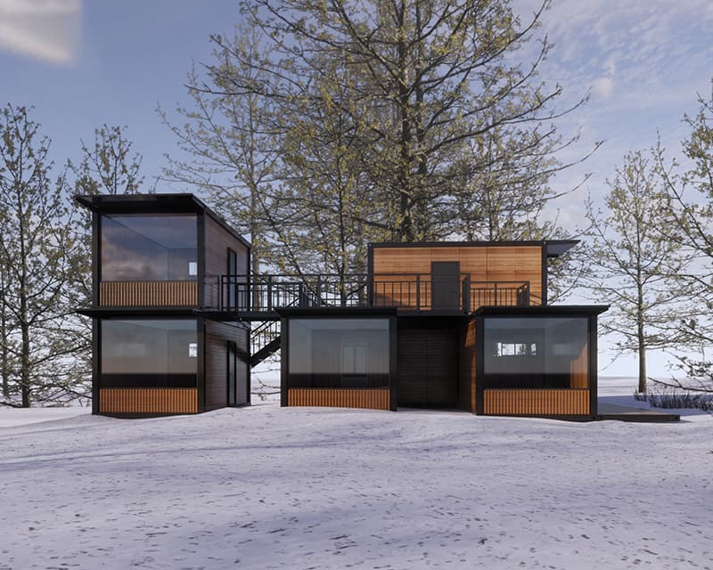 Prefab Stylish Cottage 2
