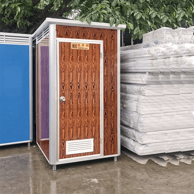 Portable Prefab Bathroom Toilet with Shower - Custom & Compact 10ft Container Design 4
