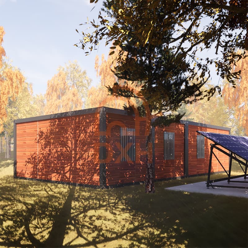 Custom multi-garage design using container 5