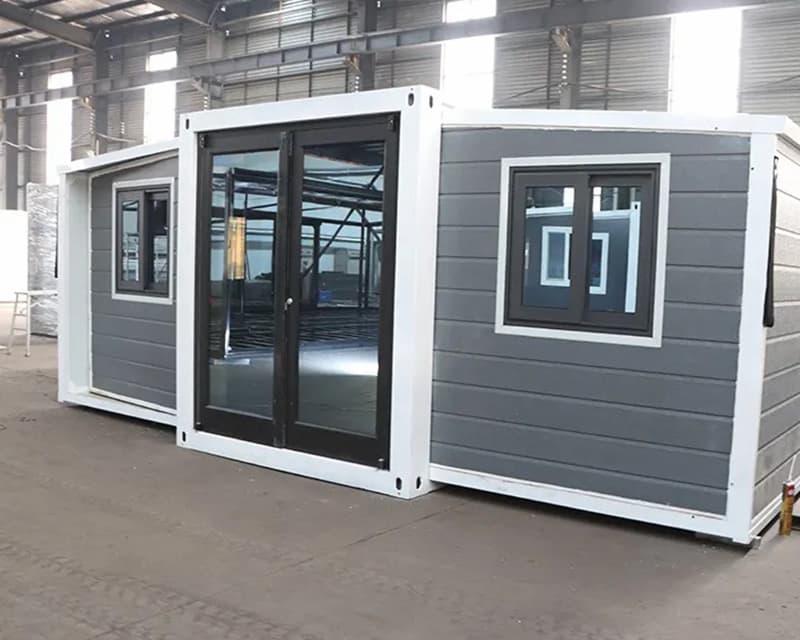 20ft granny flat with decoration cladding 2