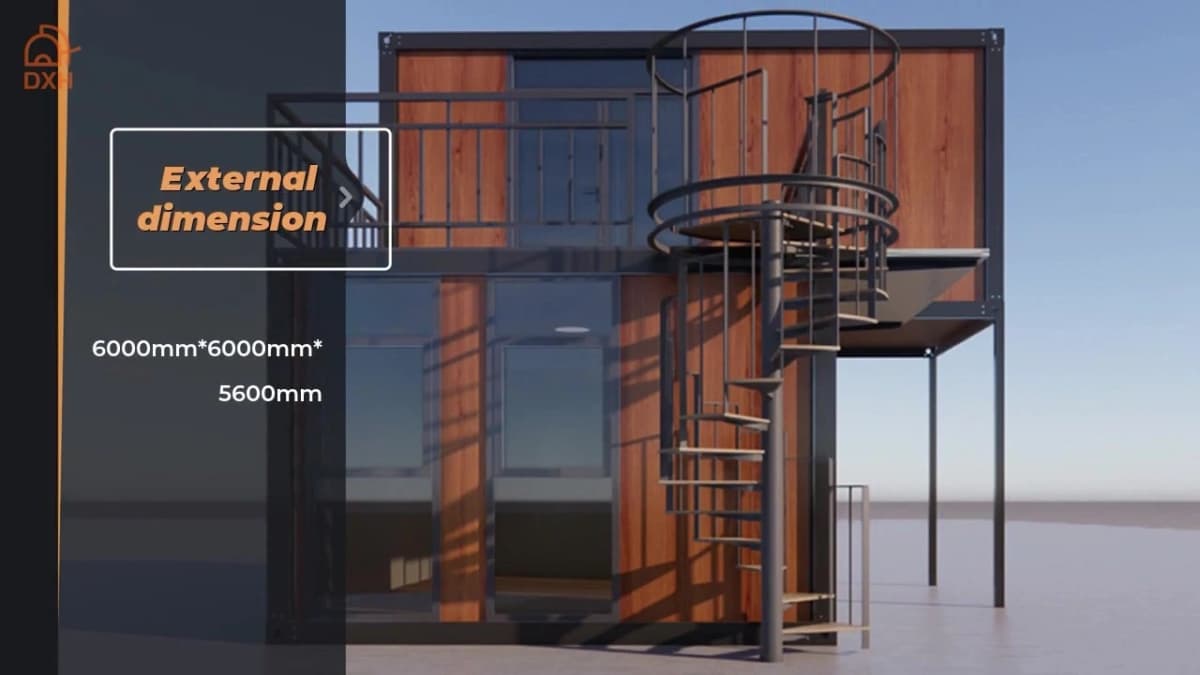 Low cost stylish container house coffee shop 1