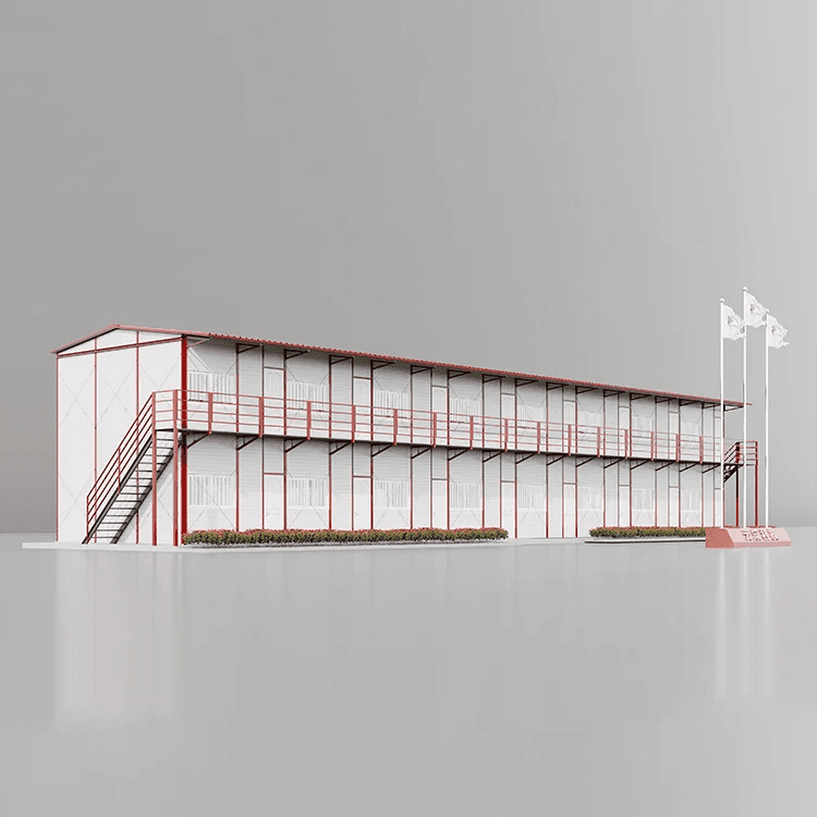 Suppliers 20 40 Feet Luxury Prefab Container Houses Flat Pack Used in school dormitory, hospital dormitory, office dormitory 2