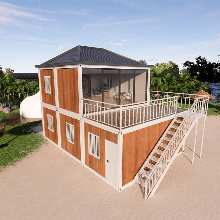 Luxury 2-Storey Container Cottage House - Modern, Mobile, and Prefab 4