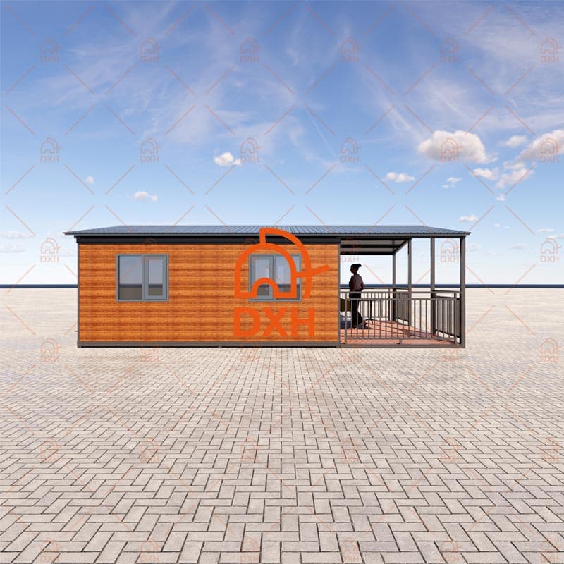 Wenge Wood Expandable Container House