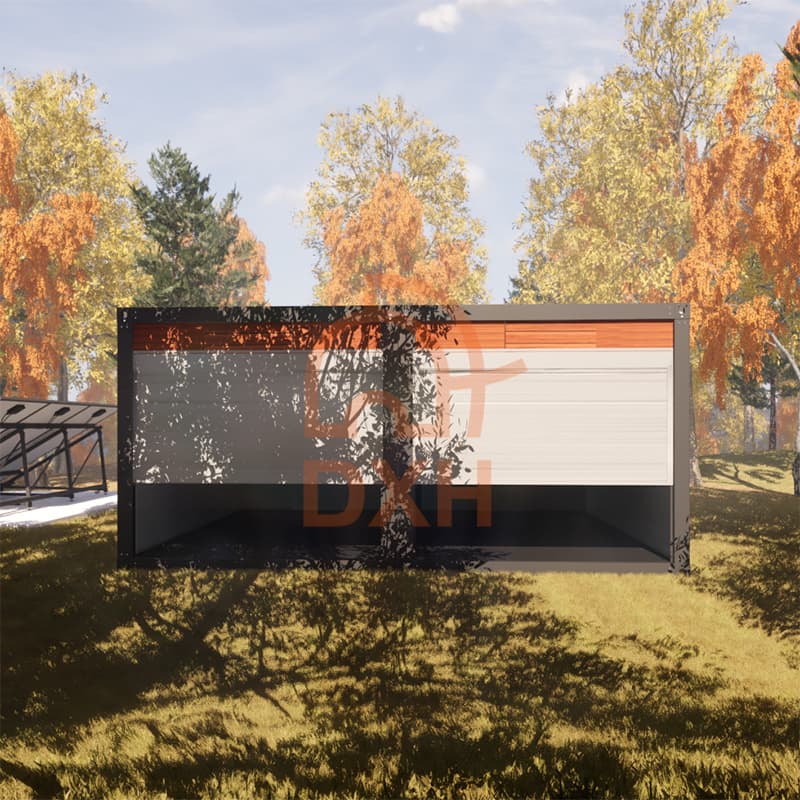 Custom multi-garage design using container 1