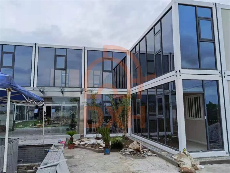 Glass Haven: A Modern Container Office for a Transparent Work Environment 2