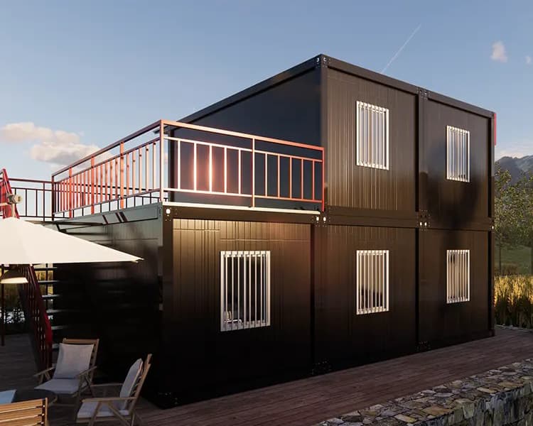 Economic prefab motel