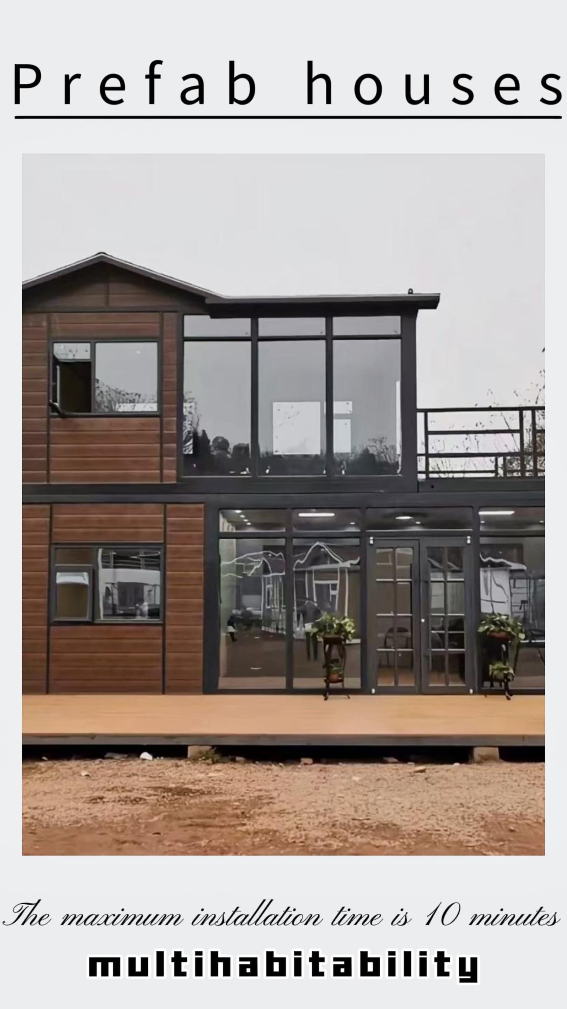 Break free and Custom container housing new trend