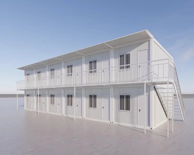 2 story prefab student dormitory 1
