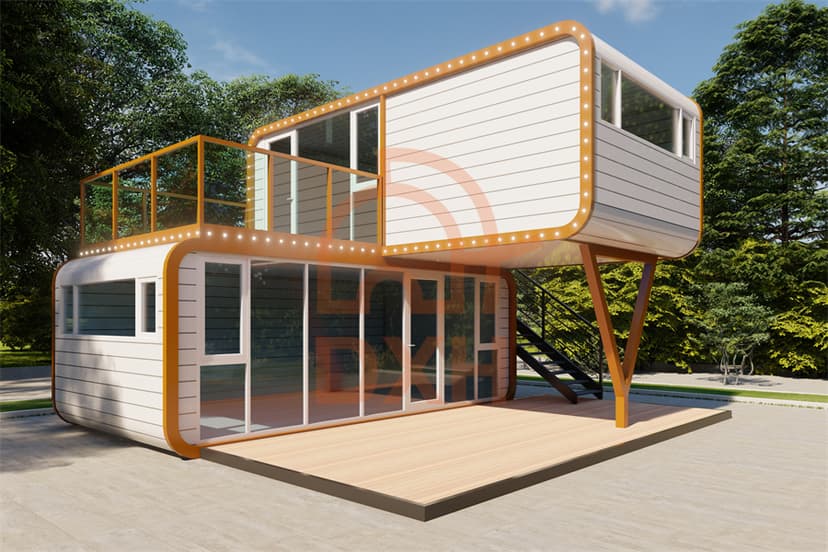 The choice of high-end container homes -Apple cabin 4