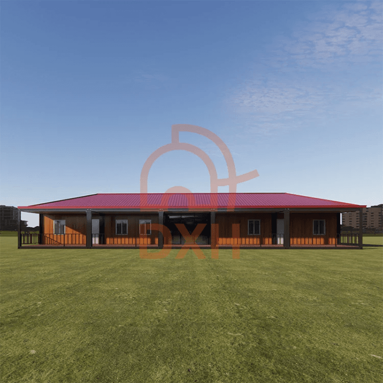 Manufacture European Steel Frame Structure Luxury Flat Pack Container House Cheap Easy Assemble Prefab Homes5 2
