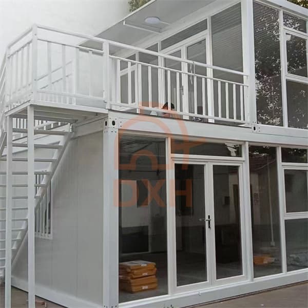 Modern Two-Storey Container House with Rooftop Terrace 3