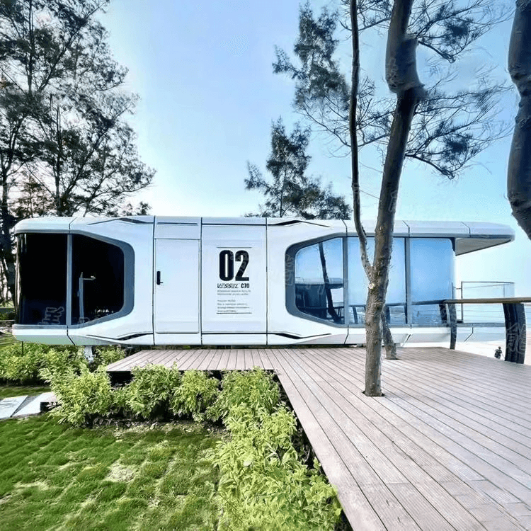 Smart Home Capsule: AI Voice-Enabled Prefab Container House 5