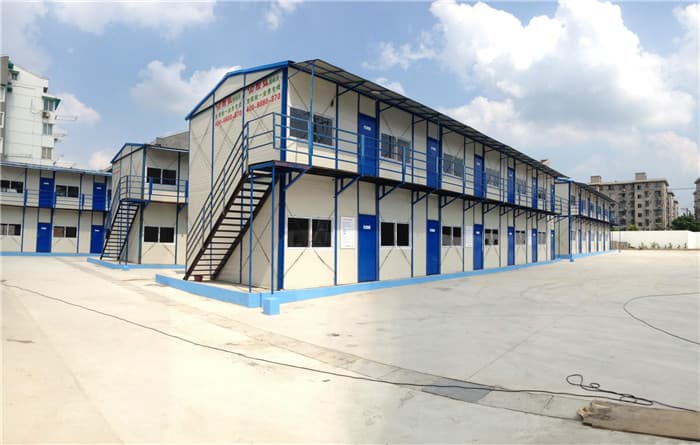 Efficient and Spacious: Two-Storey Steel Frame Prefab House for Labour Camps and Dormitories 5